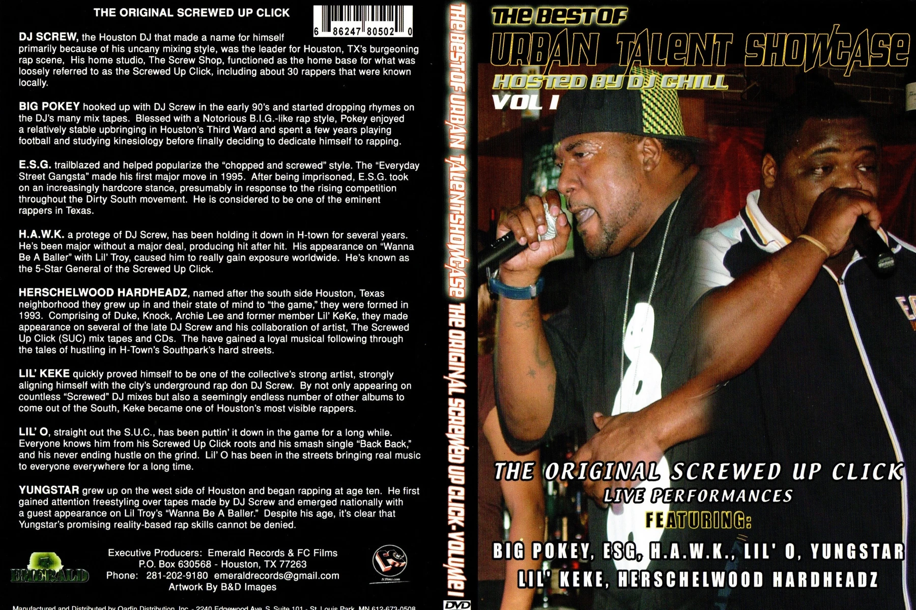 Urban Talent Showcase - The Original Screwed Up Click Live Performances cover
