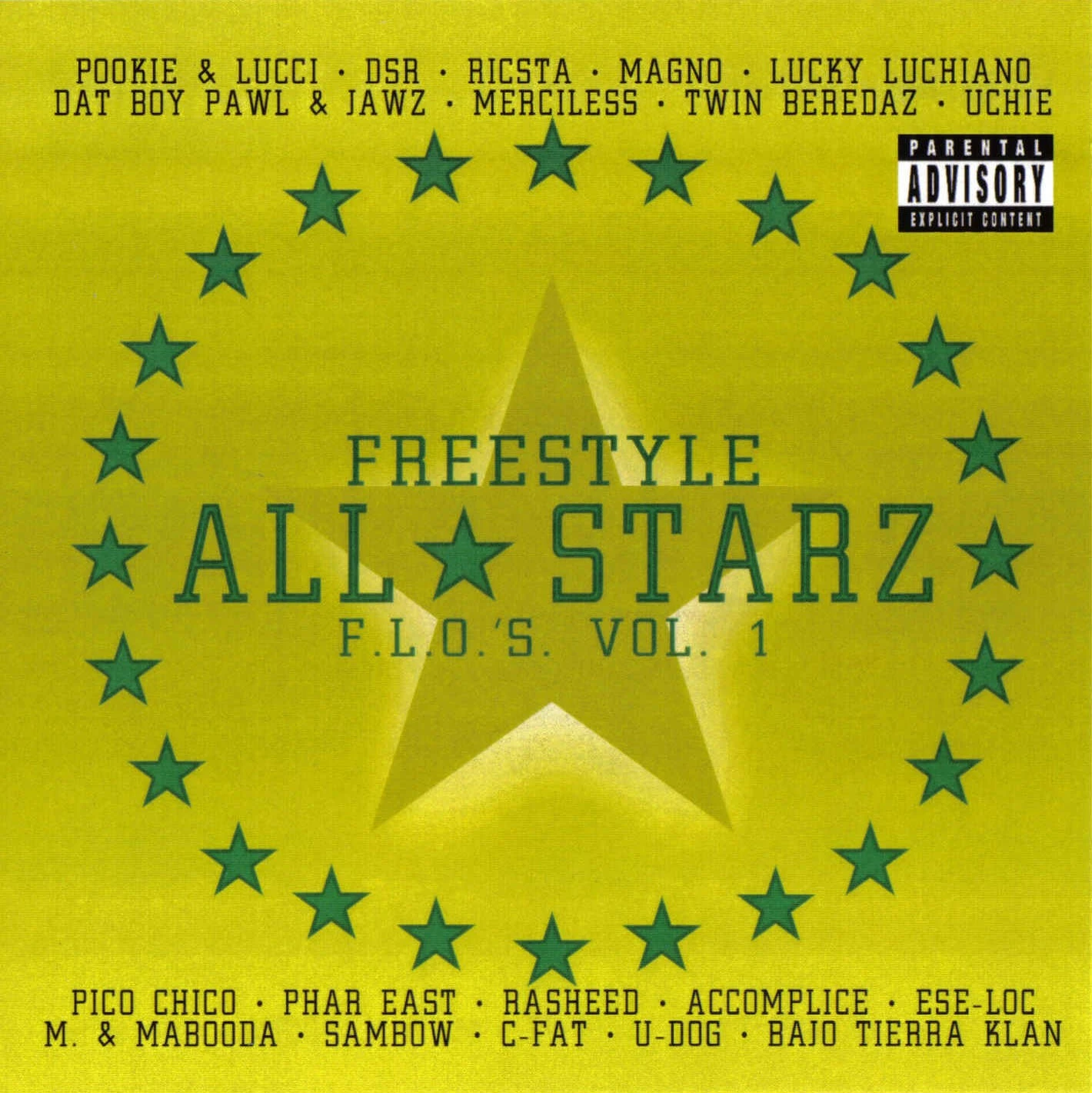 MSH Music Group - Freestyle All Starz - F.L.O.S Vol.1 cover