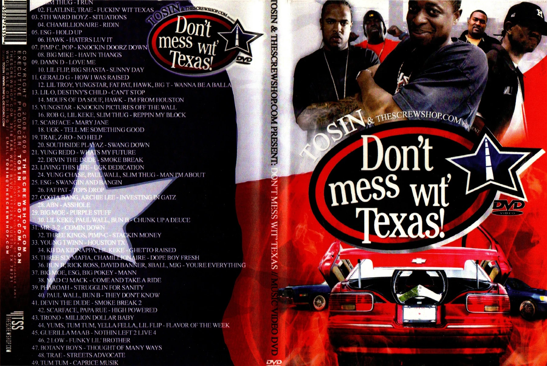 Tosin & The Screwshop - Dont Mess Wit' Texas! cover