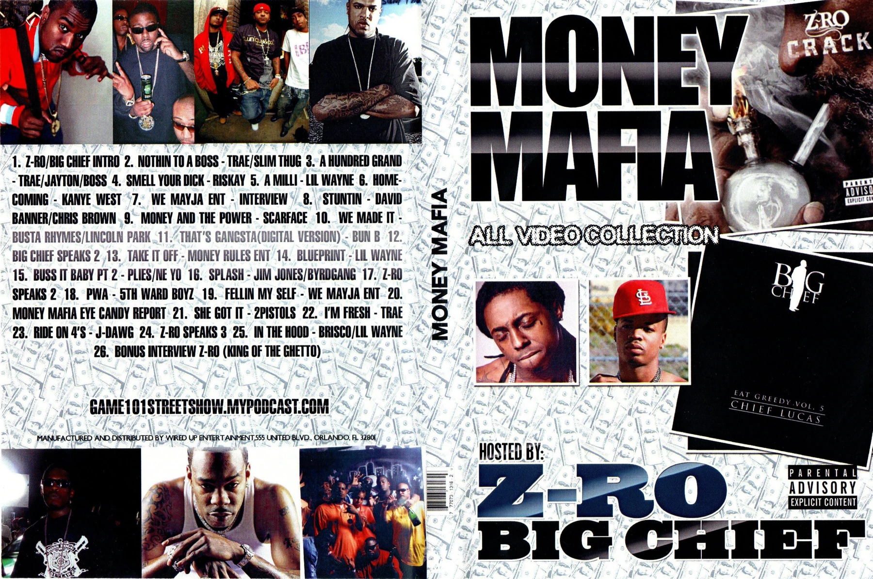 Money Mafia - All Video Collection (Hosted By Z-Ro & Big Chief) cover