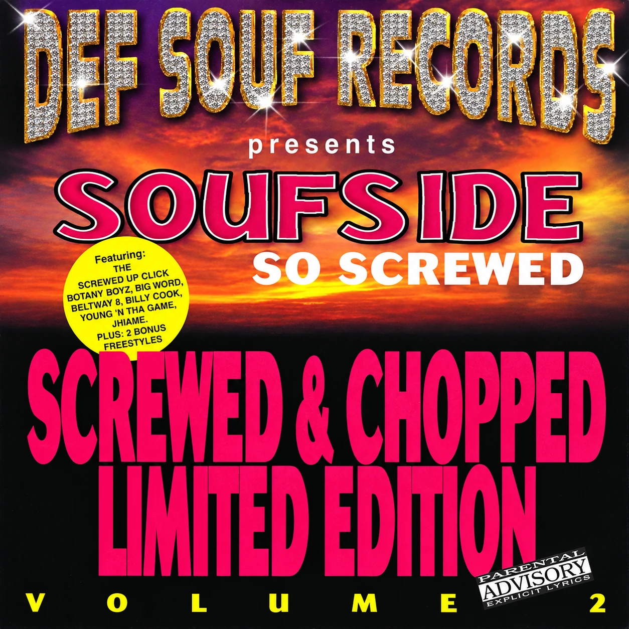 Beltway 8 - Def Souf Souf Side So Screwed Vol.2 cover