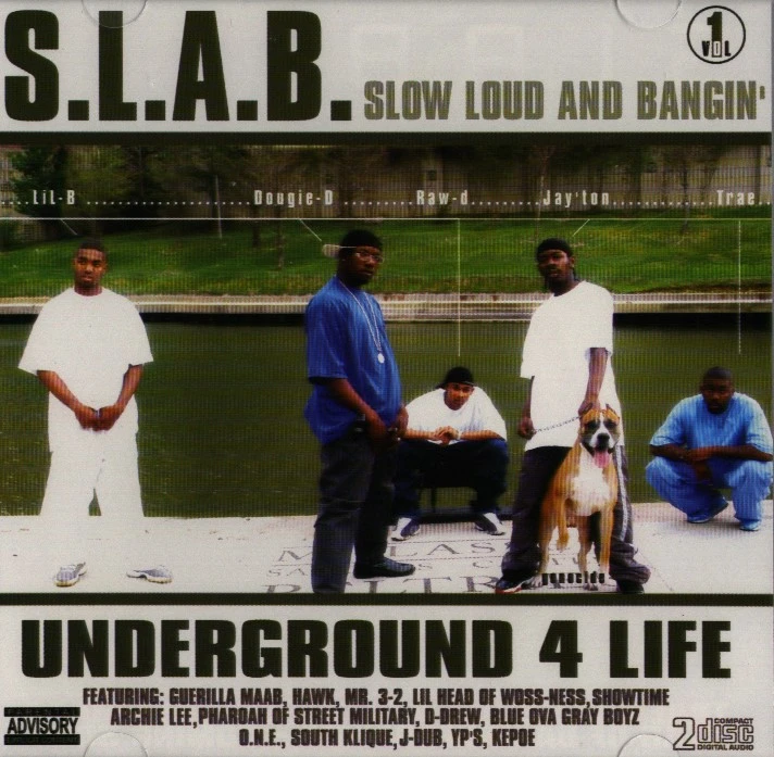 S.L.A.B. - Underground 4 Life cover