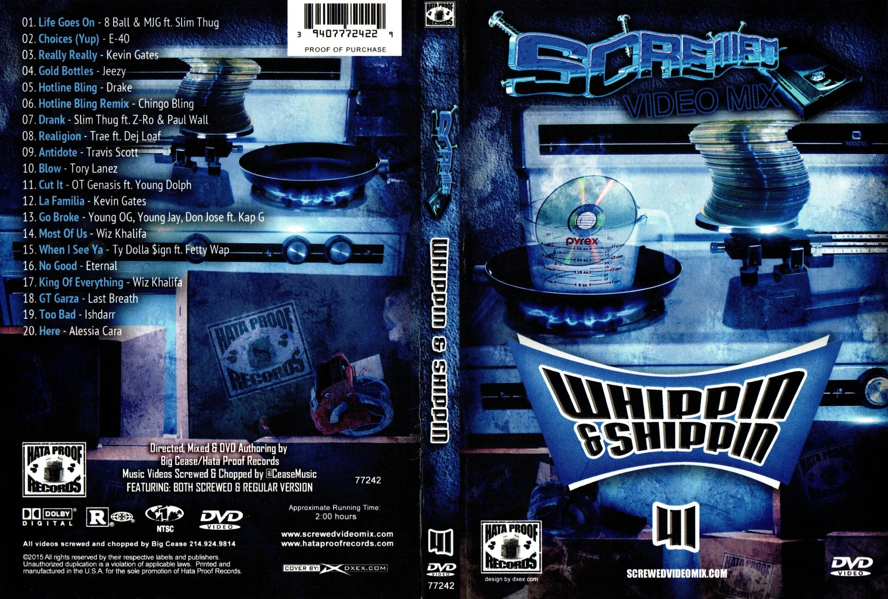 Hata Proof Records - Screwed Video Mix 41 (Whippin & Shippin) cover