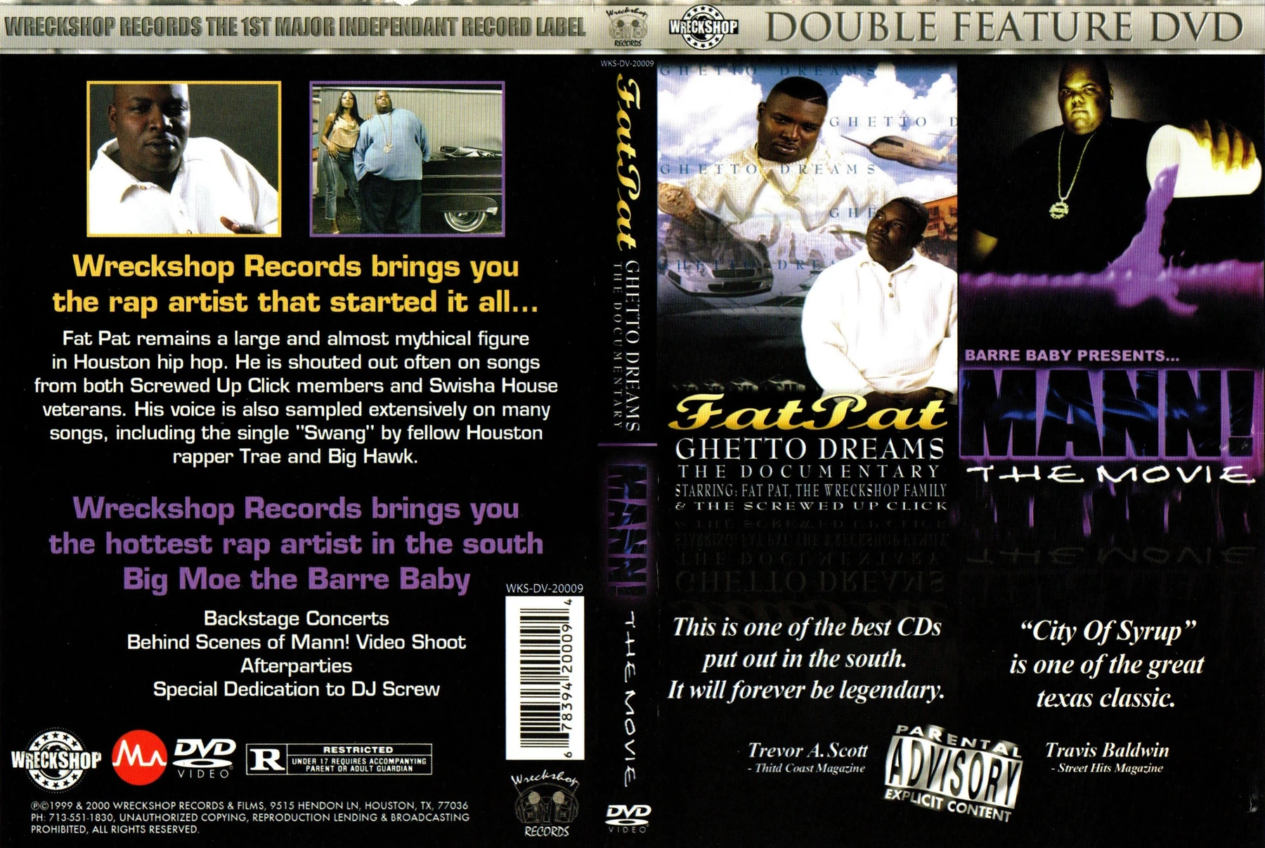 Wreckshop - FatPat Ghetto Dreams ǀ Big Moe Mann! The Movie cover