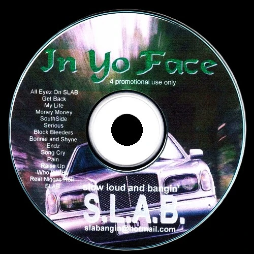 S.L.A.B. - In Yo Face cover