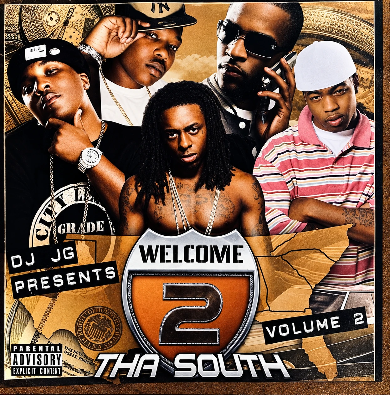 3rd Degree - Welcome 2 Tha South Volume 2 (DJ JG) cover
