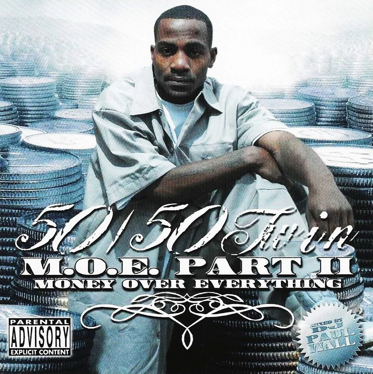 50-50 Twin - M.O.E. Vol.2 (Mixed By DJ Paul Wall) cover