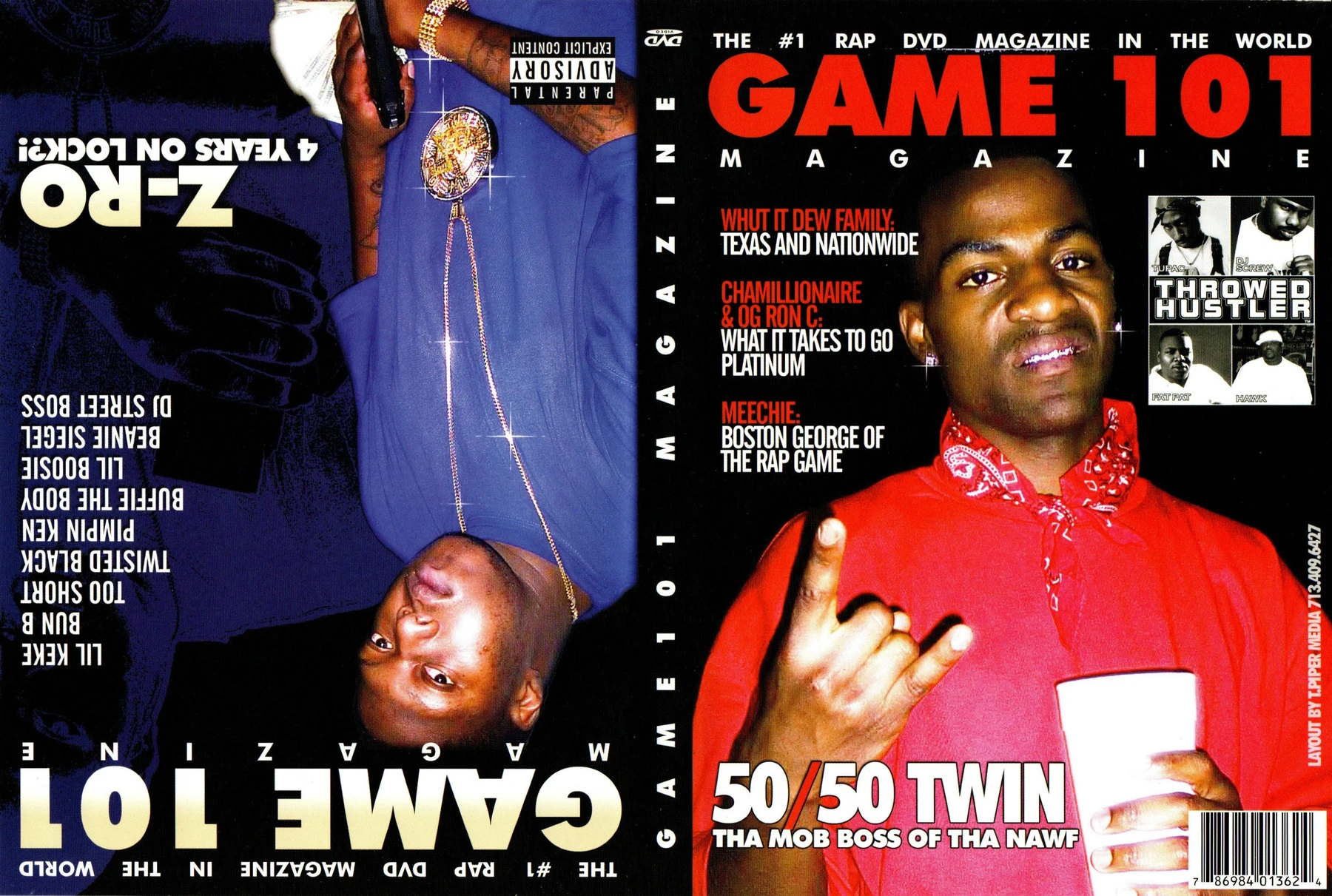 Game 101 - 50-50 Twin - Tha Mob Boss Of Tha Nawf cover