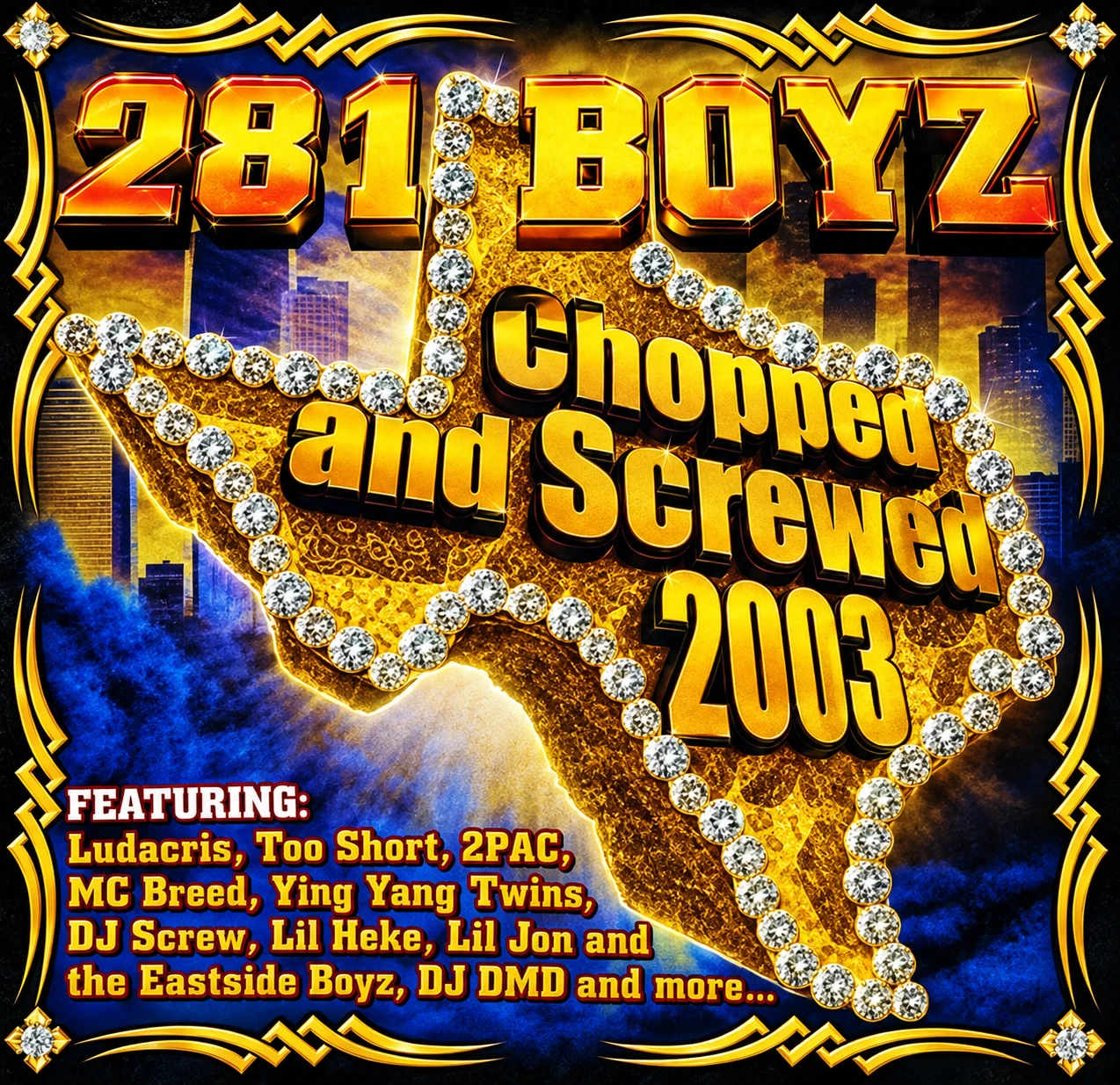 281 Boyz - Chopped & Screwed 2003 cover