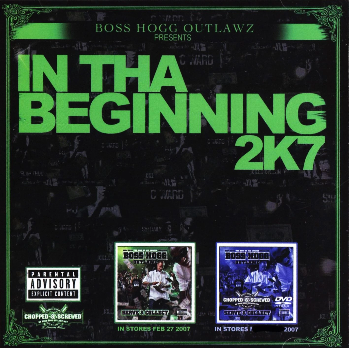 Boss Hogg Outlawz - In Tha Beginning 2K7 cover
