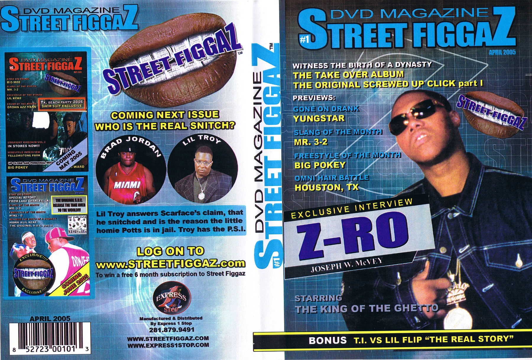 Street Figgaz Magazine DVD Vol.1 (2005) cover