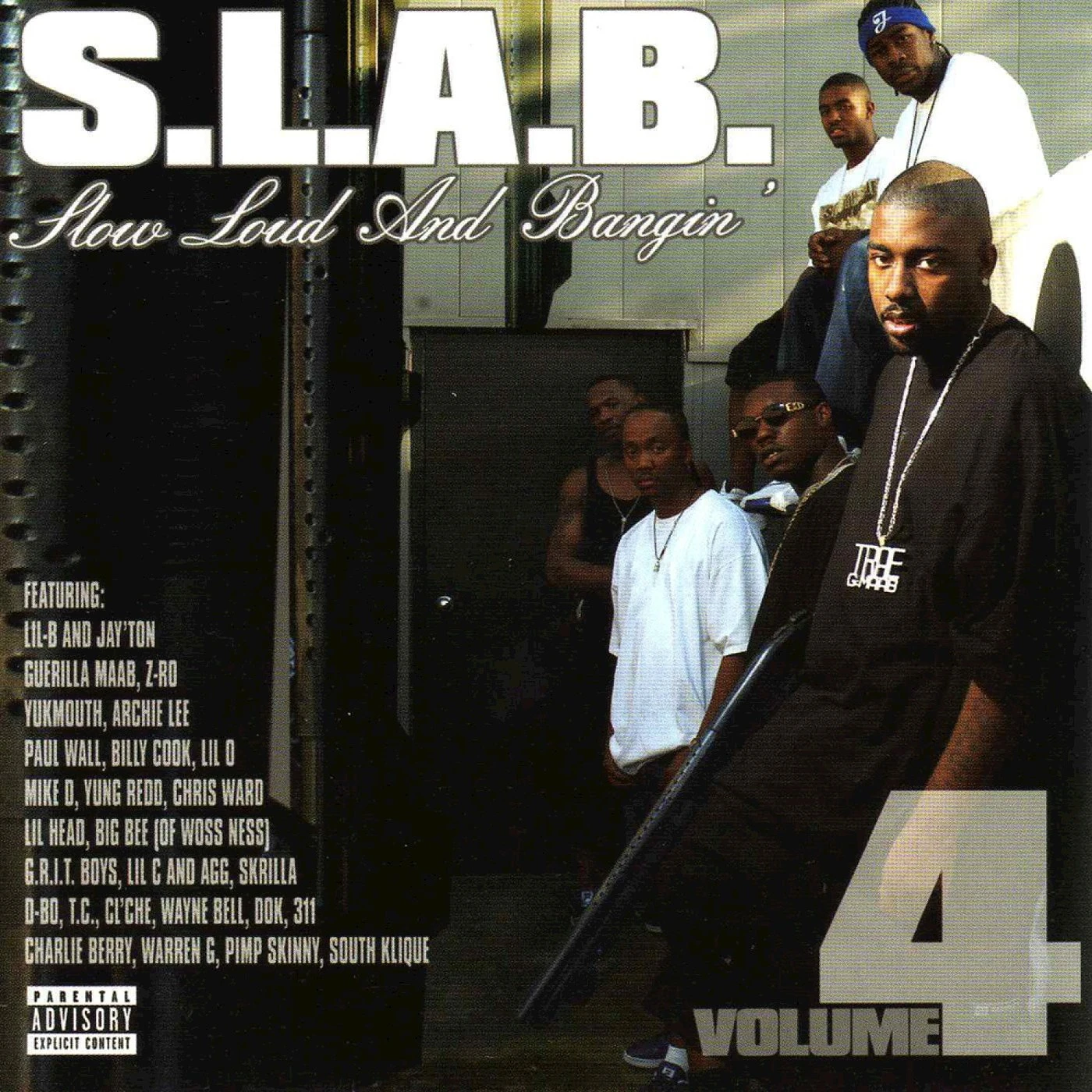 S.L.A.B. - Slow Loud And Bangin Volume 4 cover
