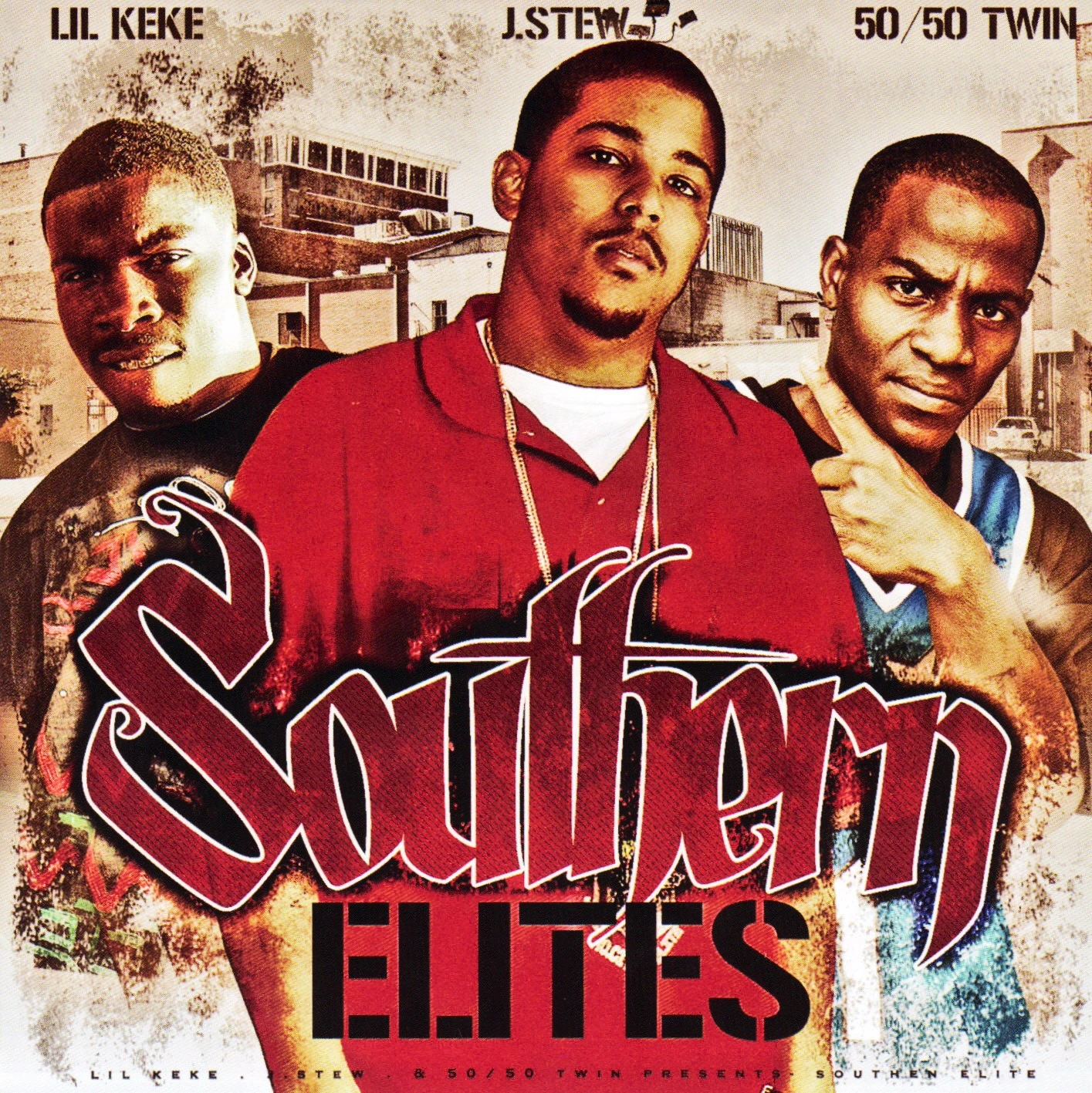 50-50 Twin J.Stew & Lil Keke - Southern Elites cover