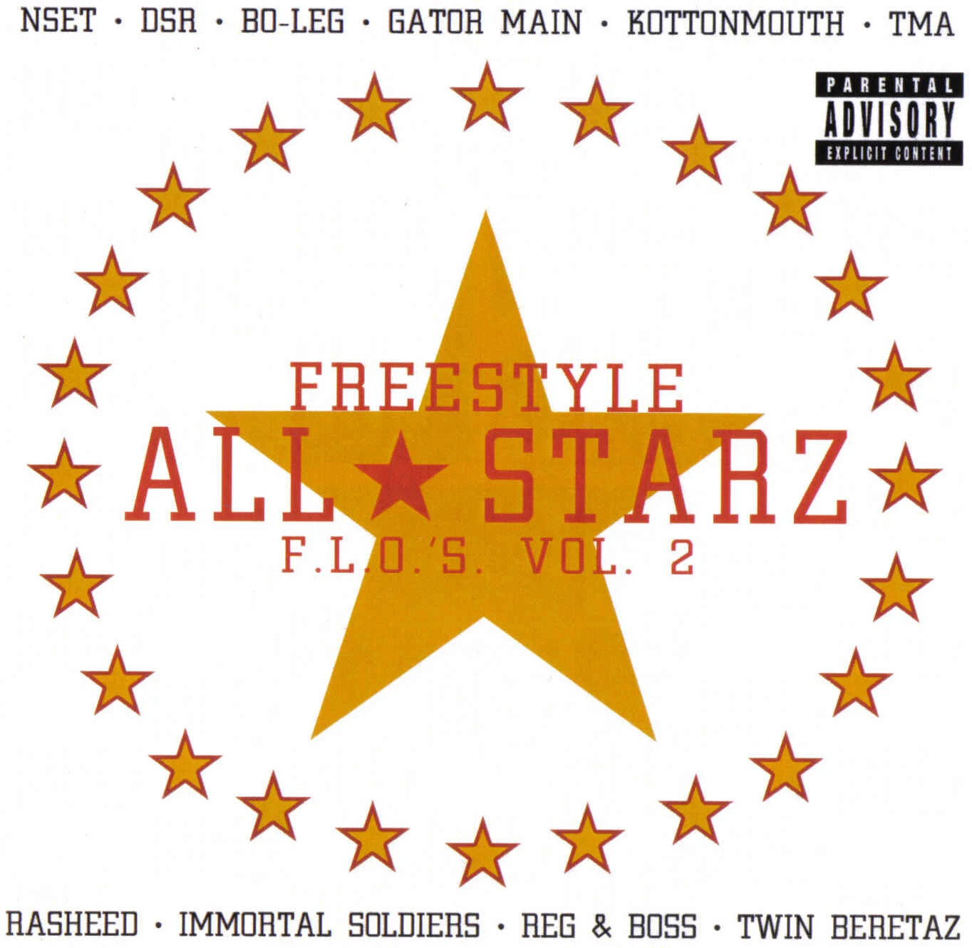 MSH Music Group - Freestyle All Starz - F.L.O.S Vol.2 cover