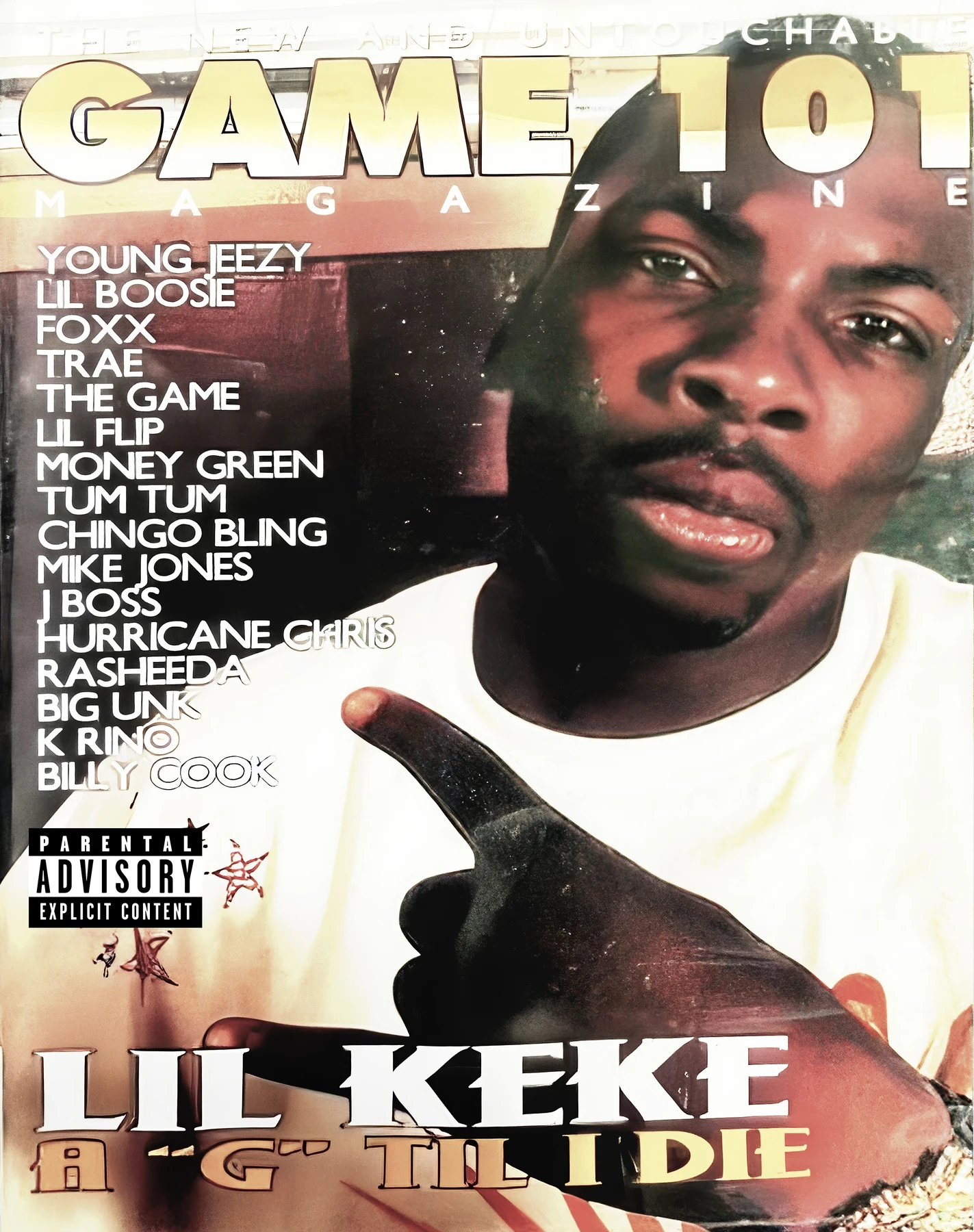 GAME 101 DVD Magazine - Money Green Against The Grain & Lil Keke A G Til I Die cover