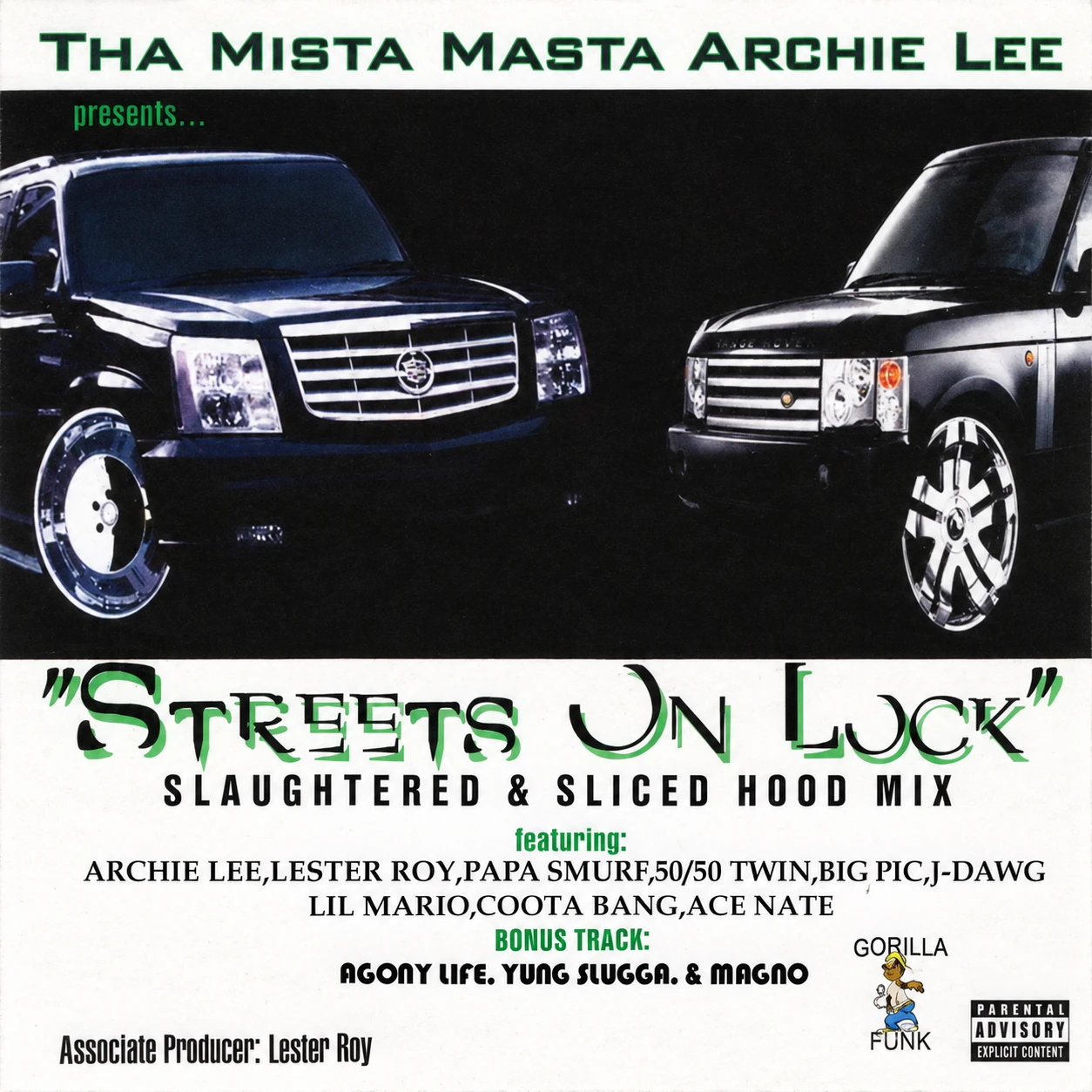 Archie Lee - Streets On Lock (Slaughtered & Sliced) cover
