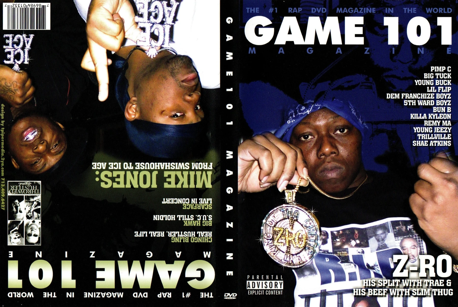 Game 101 - Z-Ro - (His Split With Trae & Slim Thug Beef) cover
