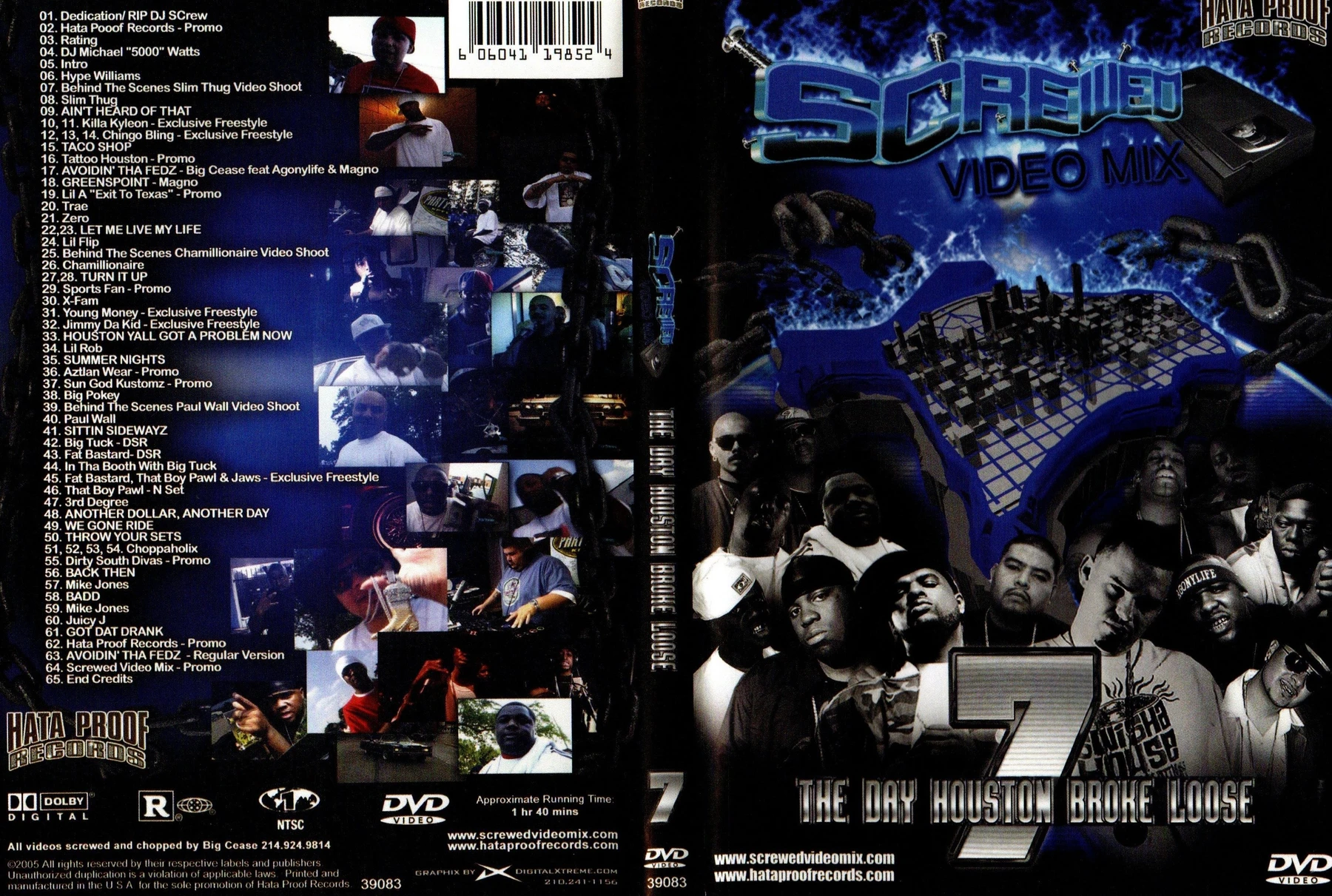 Hata Proof Records - Screwed Video Mix 7 cover
