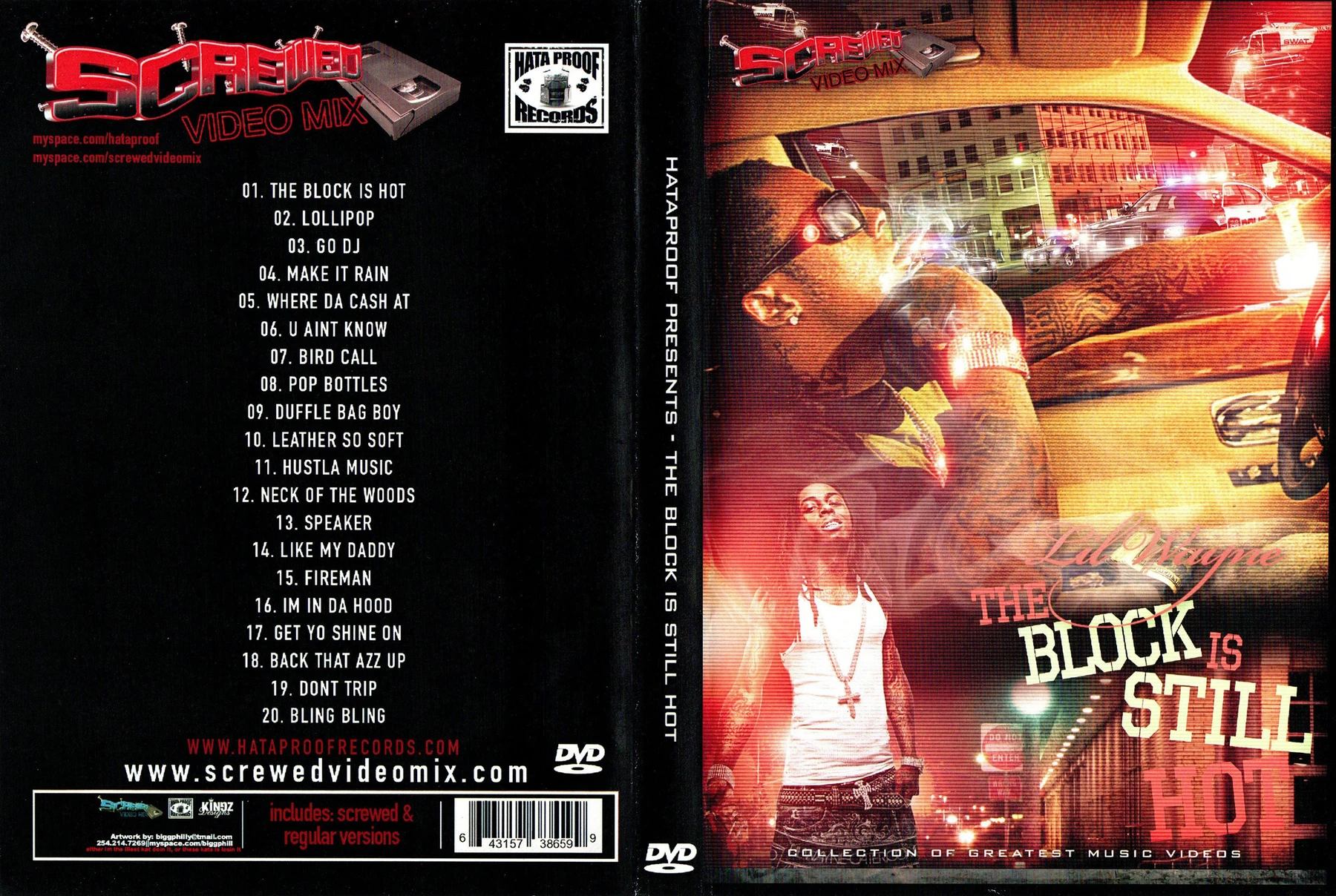 Hata Proof Records - Screwed Video Mix (Lil Wayne) (The Block Is Hot) cover