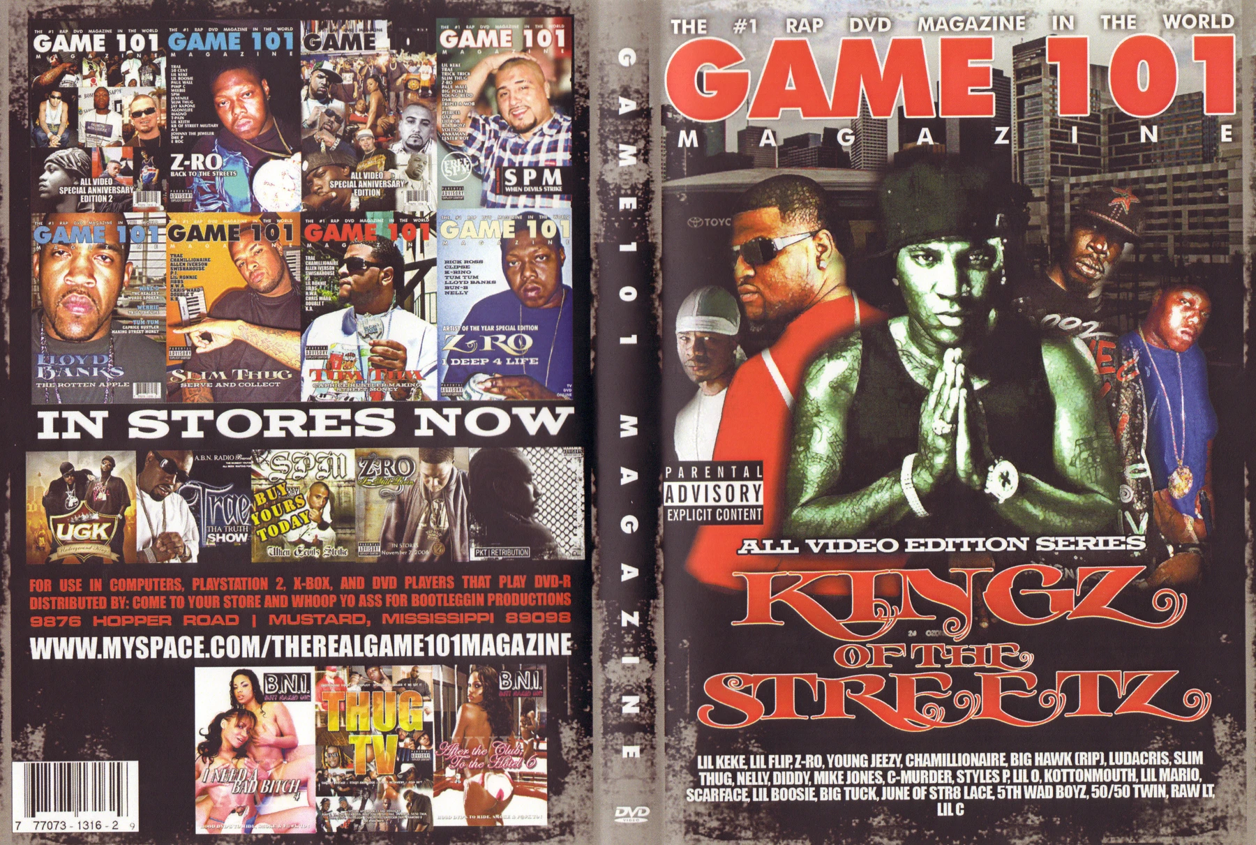 Game 101 - Kingz Of The Streetz All Video Edition Series cover