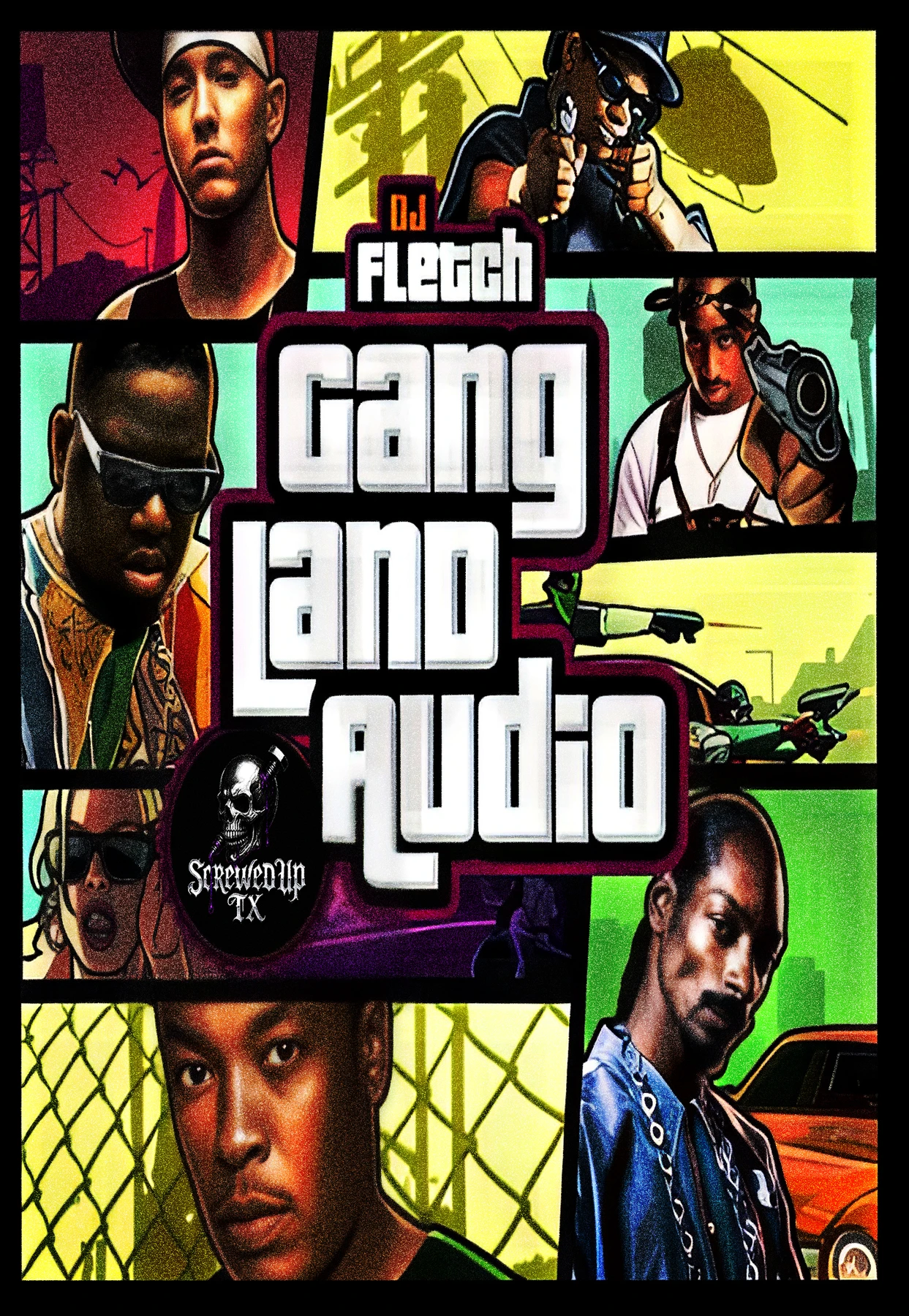 DJ Fletch - Gang Land Audio (Chopped & Screwed) cover