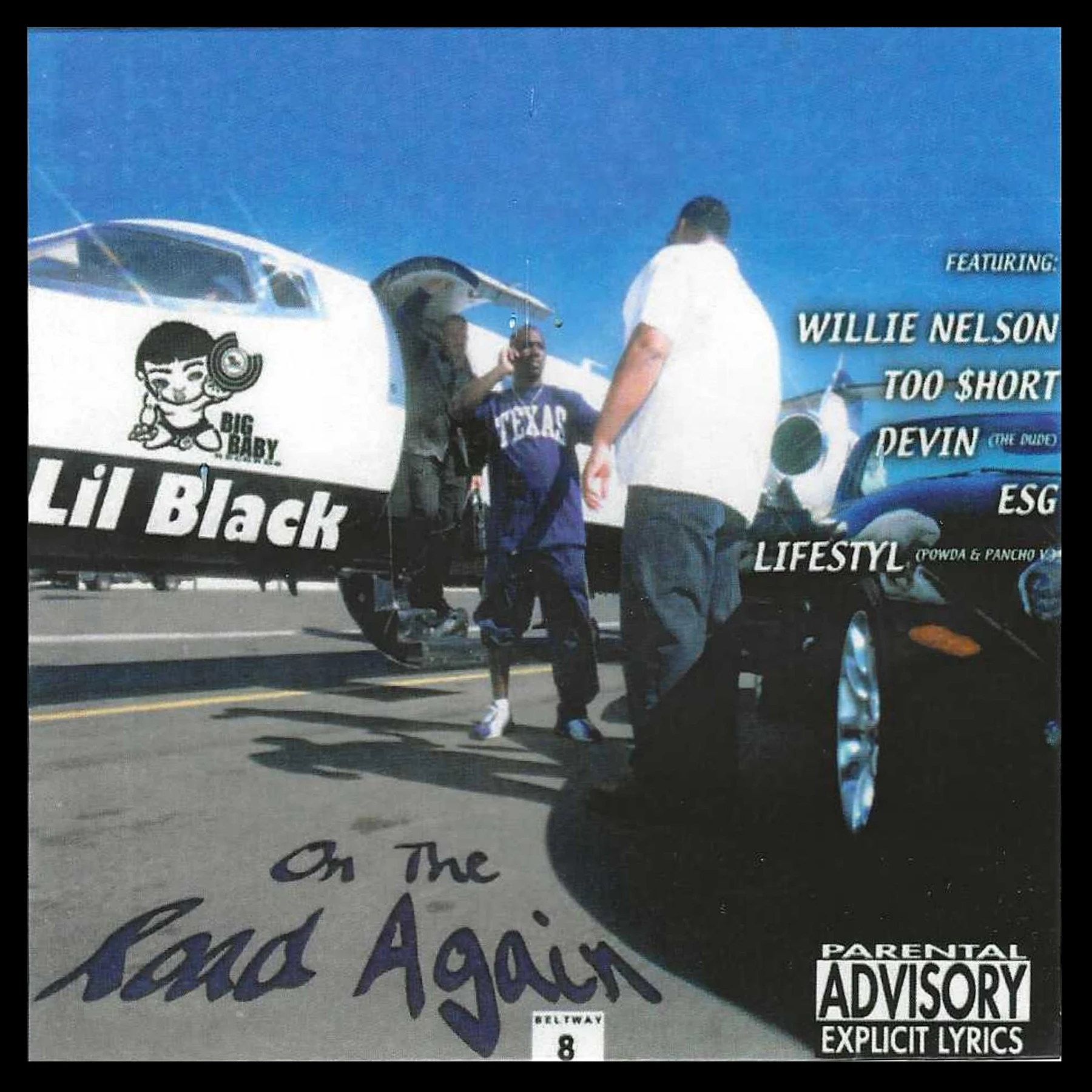 Beltway 8 - Lil Black - On The Road Again (Screwed) cover