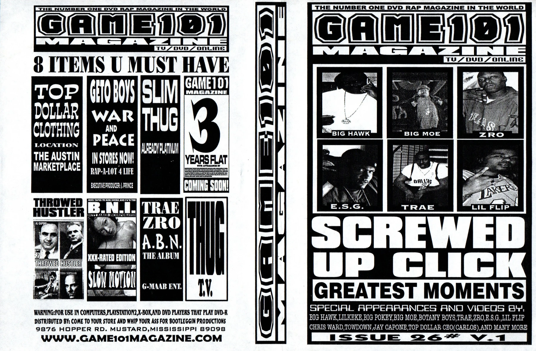 Game 101 - Screwed Up Click Greatest Moments cover