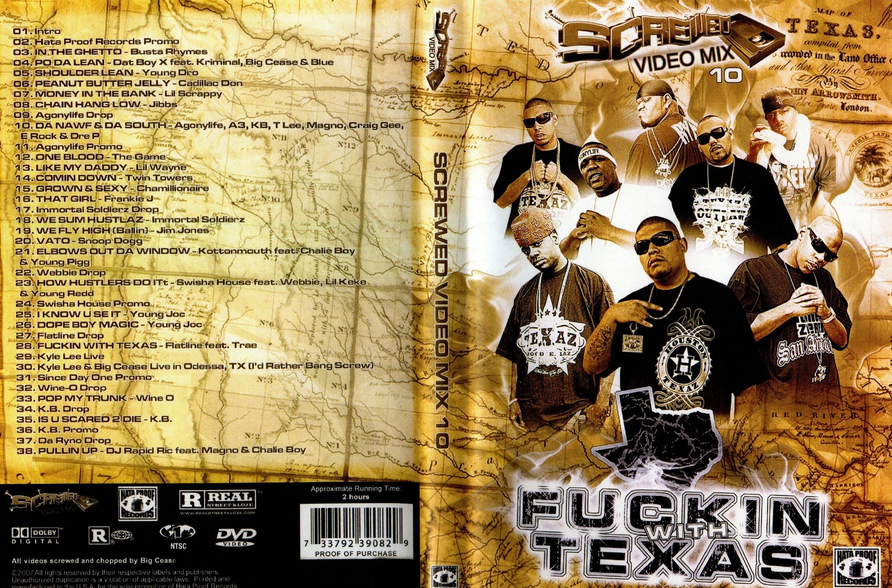 Hata Proof Records - Screwed Video Mix 10 (Fuckin With Texas) cover