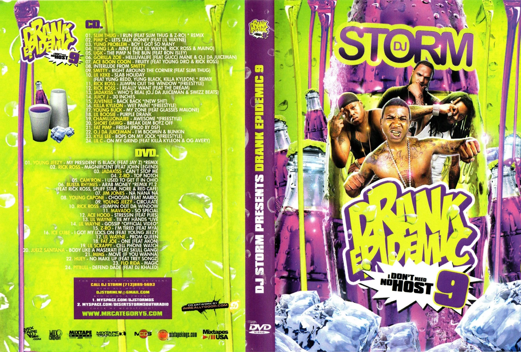DJ Storm - Drank Epidemic 9 (I Don't Need A Host) cover