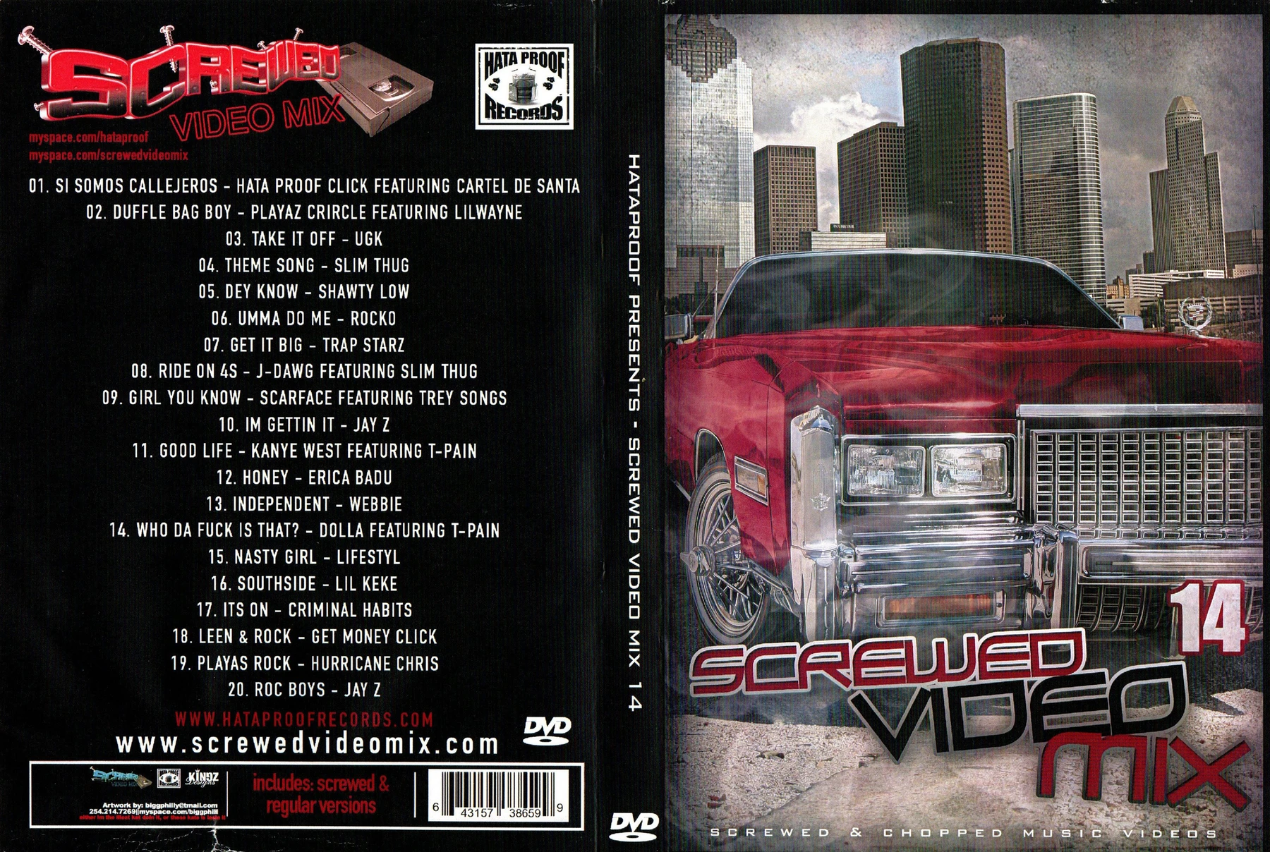 Hata Proof Records - Screwed Video Mix 14 cover