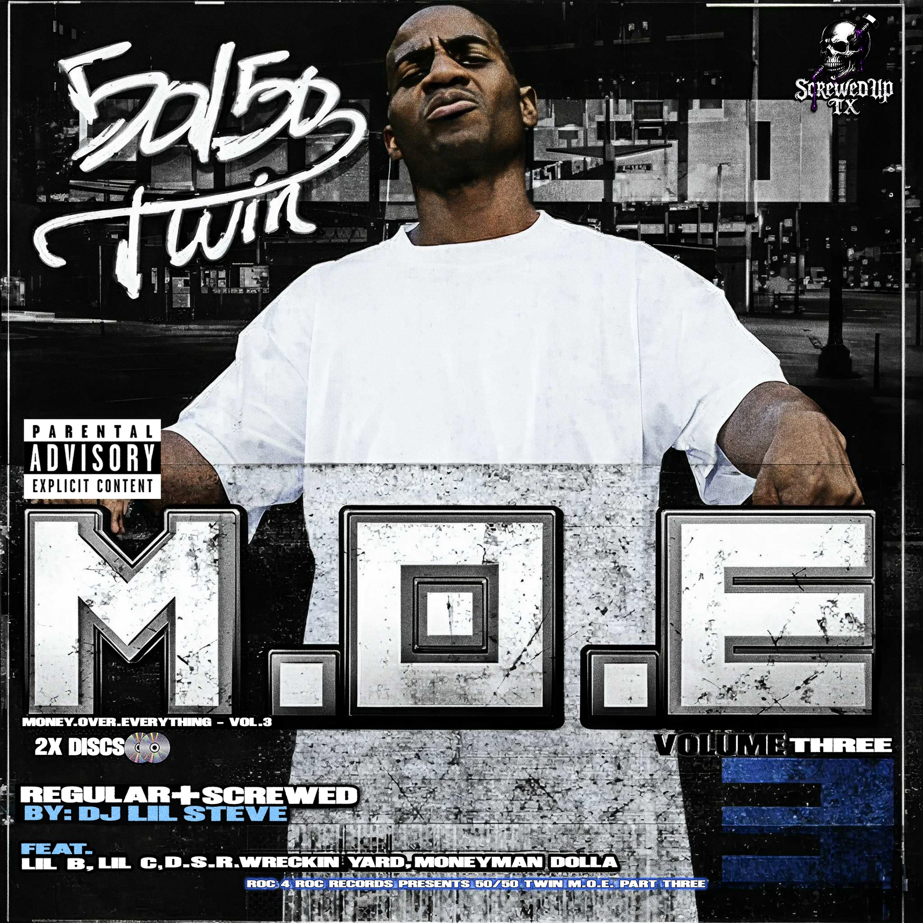 50-50 Twin - M.O.E. Vol.3 cover