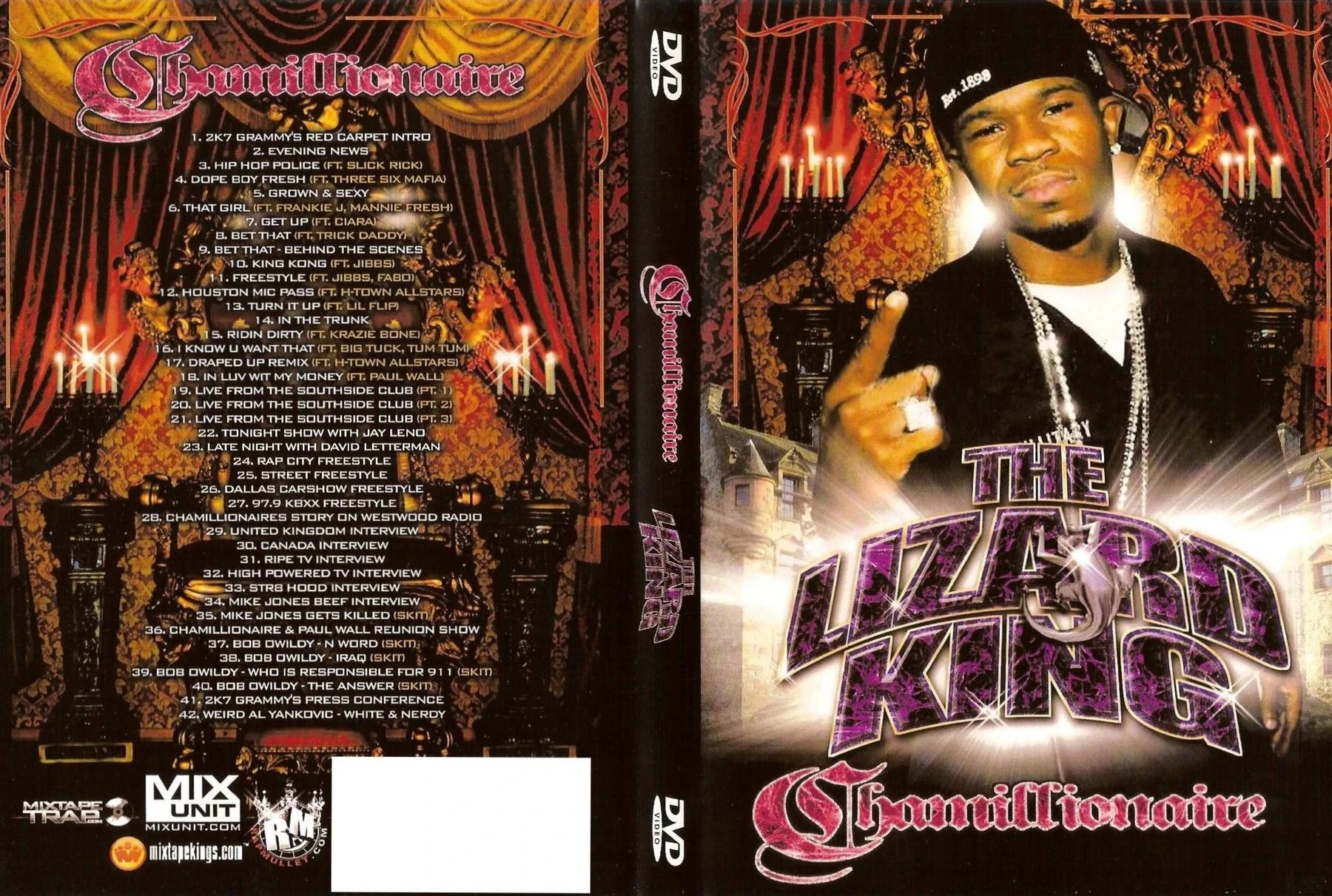 Chamillionaire The Lizard King (2007) cover