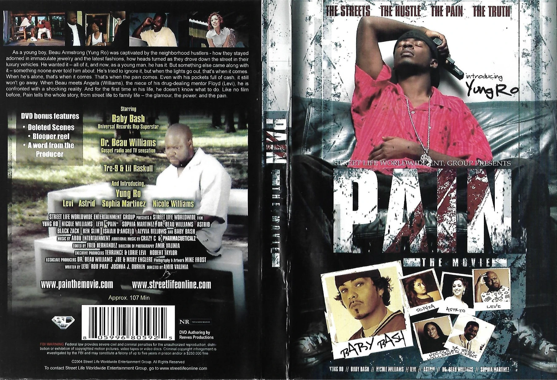 Yung Ro - Pain The Movie cover