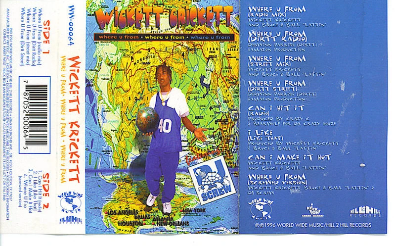 Wickett Crickett - Where U From (EP) cover