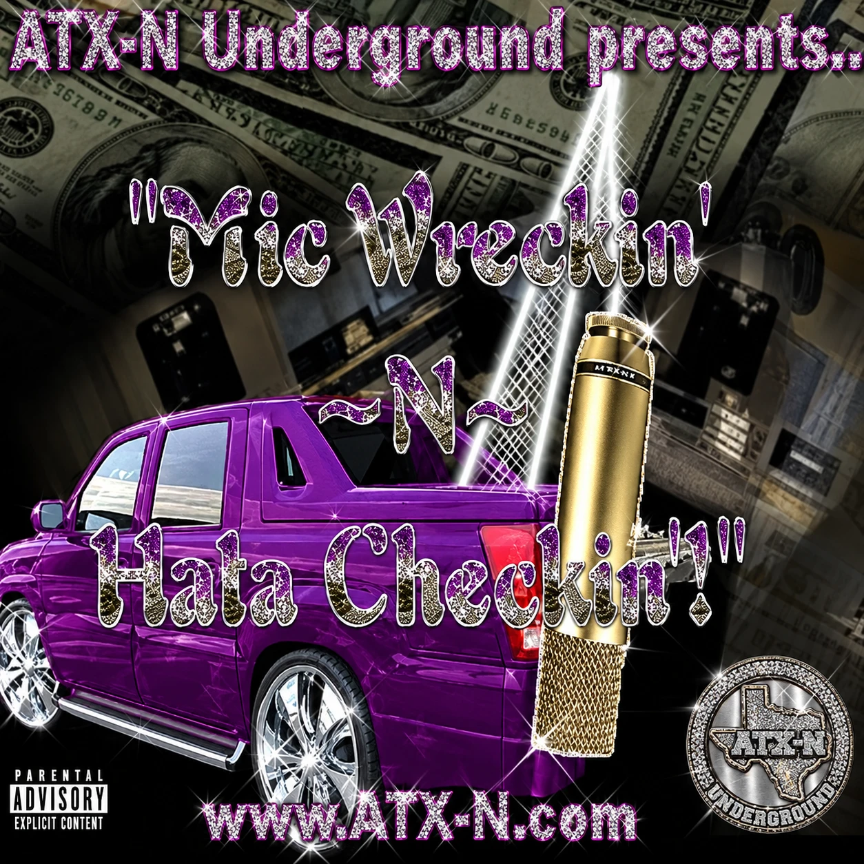 ATX-N Underground - Mic Wreckin N Hata Checkin cover