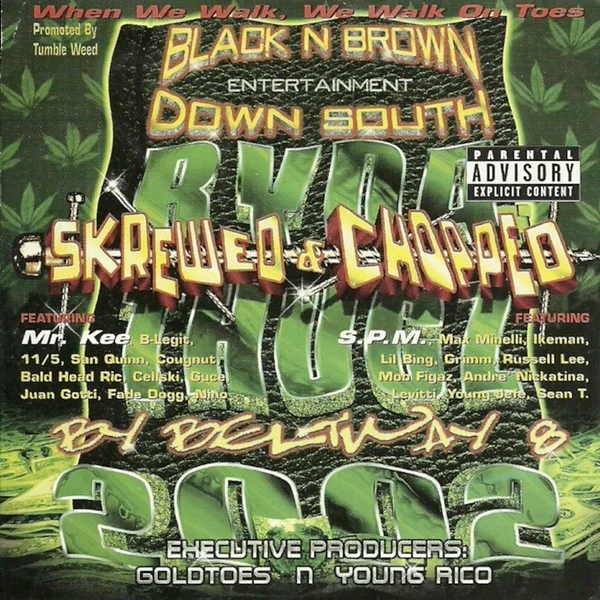 Beltway 8 - Black N Brown - Ryda Thugz Vol.1 (Skrewed & Chopped cover