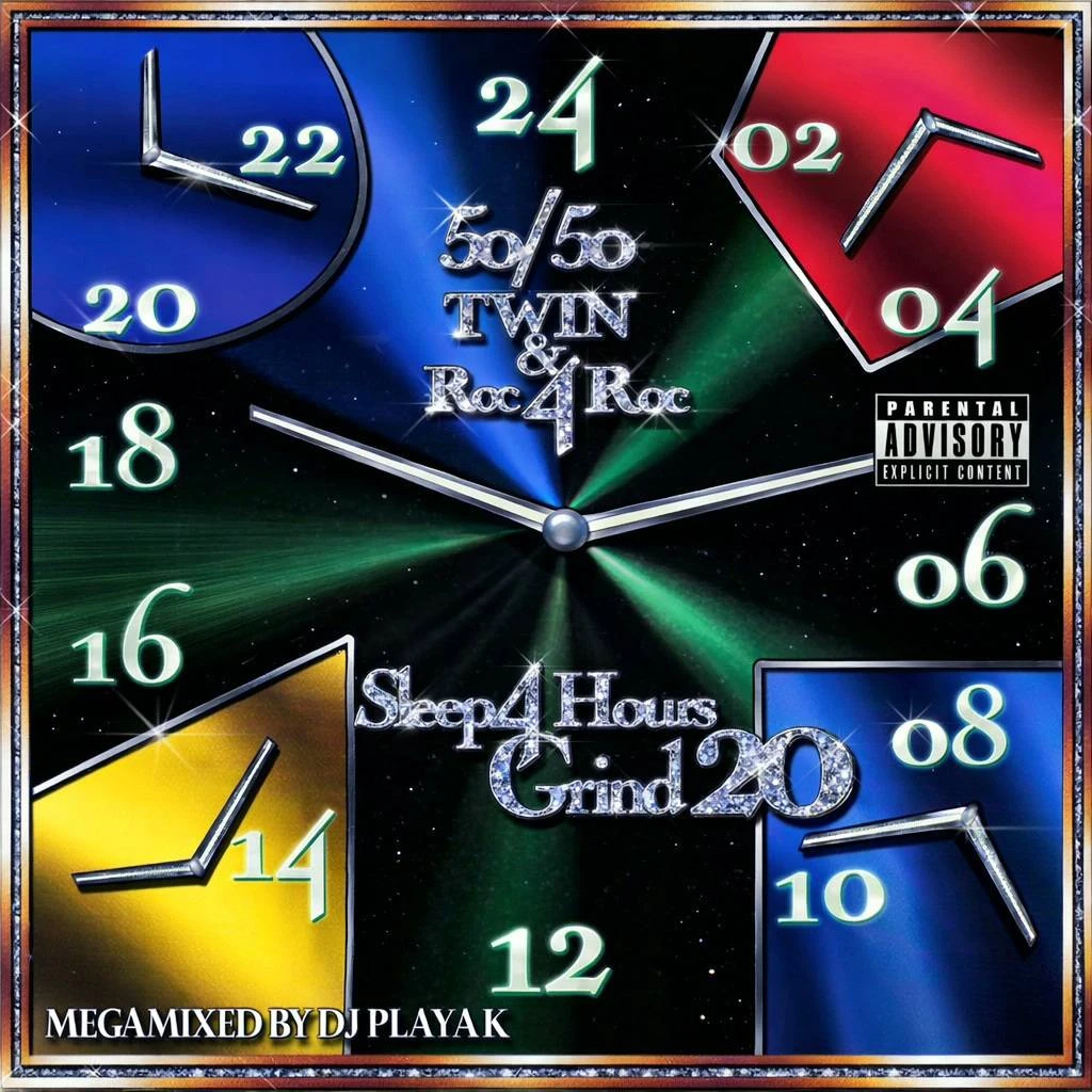 50-50 Twin - Roc 4 Roc - Sleep 4 Hours Grind 20 cover