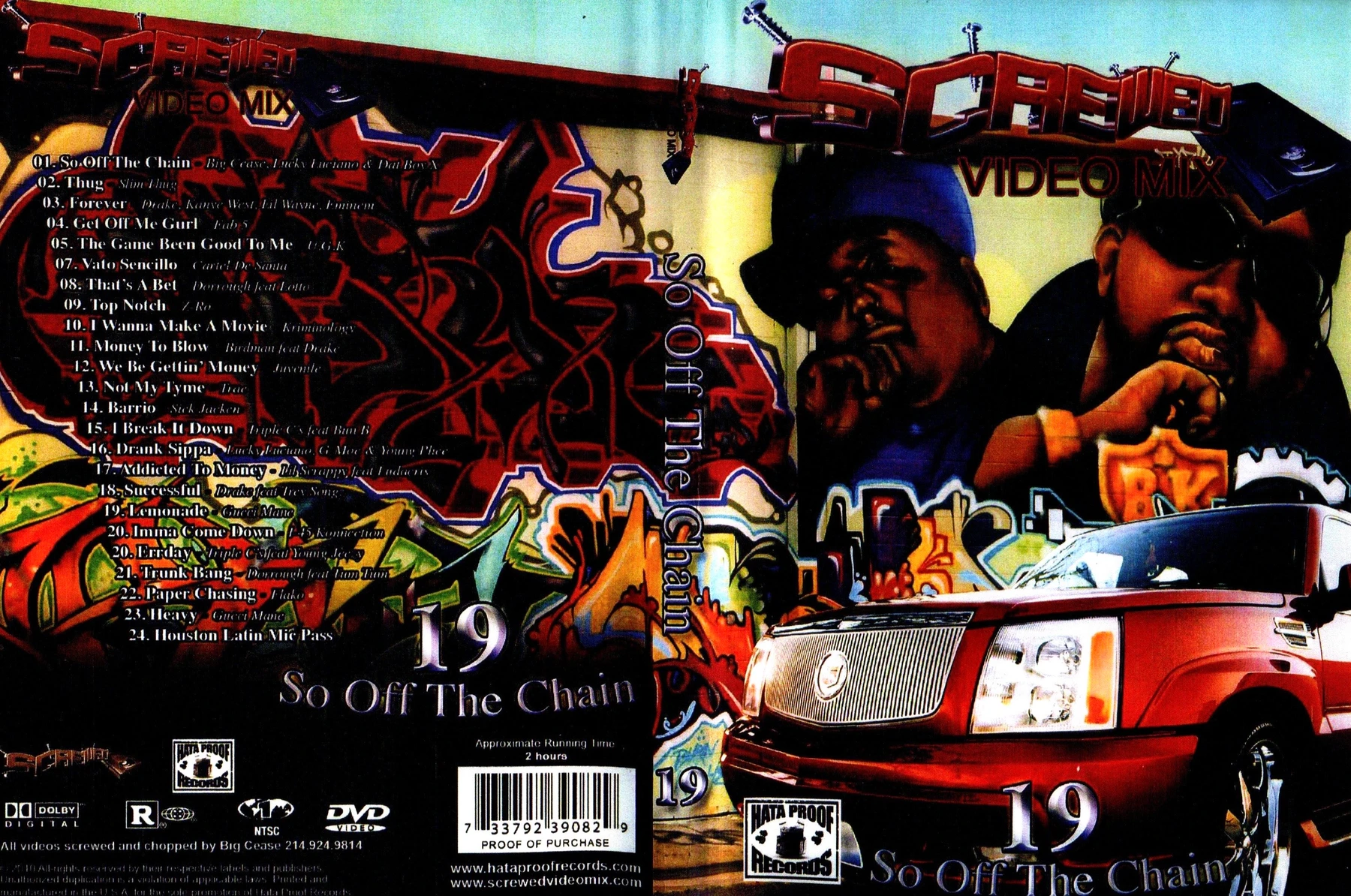 Hata Proof Records - Screwed Video Mix 19 (So Off The Chain) cover