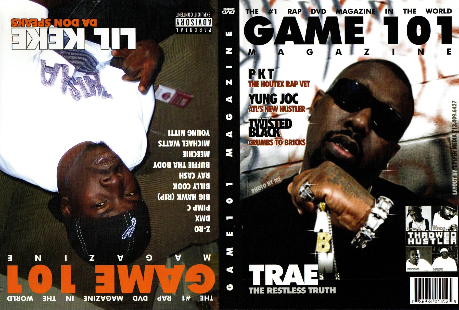 Game 101 - Lil Keke Da Don Speaks & Trae - The Restless Truth cover