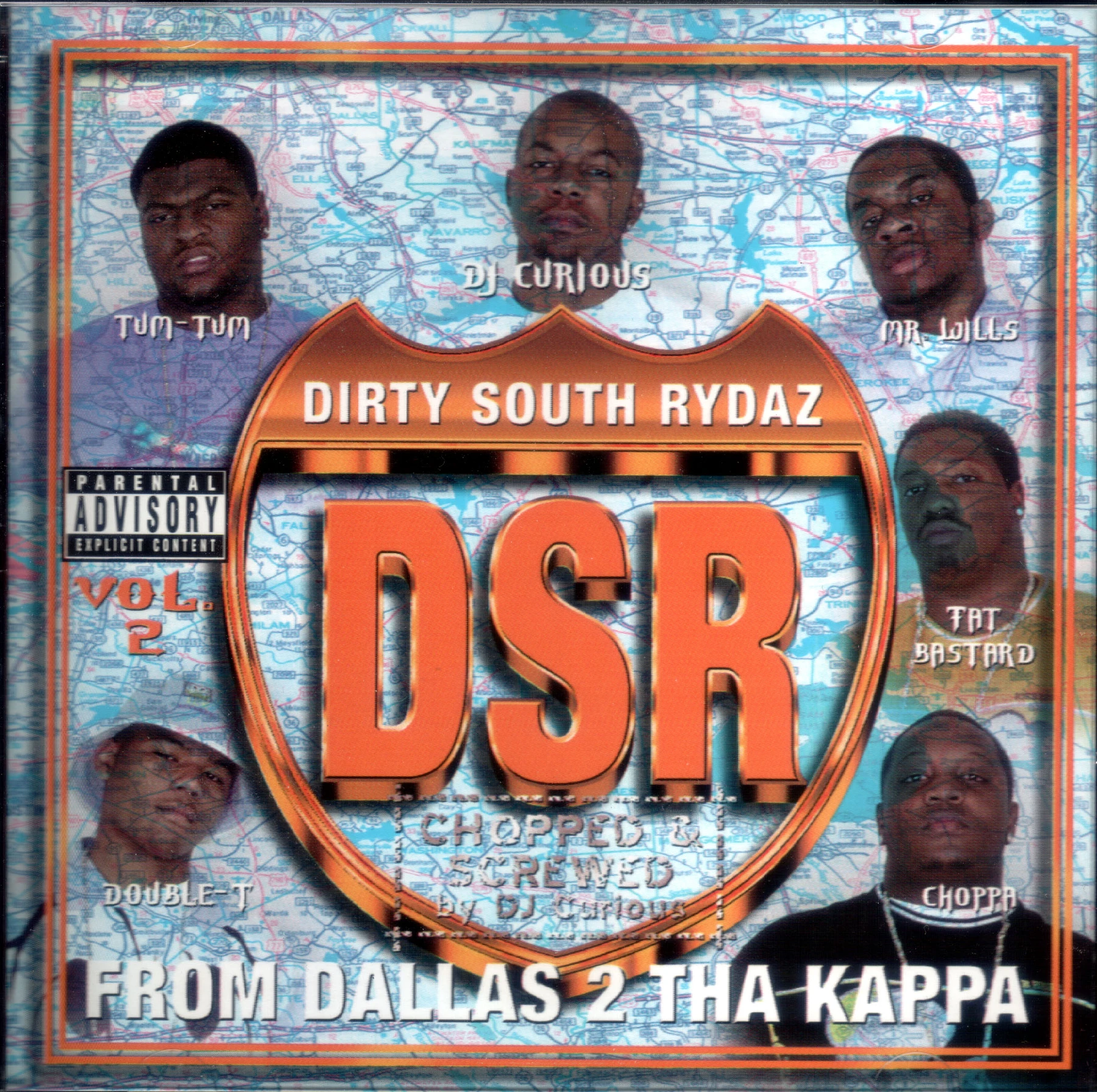 Dirty South Rydaz - DSR Vol.2 (From Dallas 2 Tha Kappa) cover