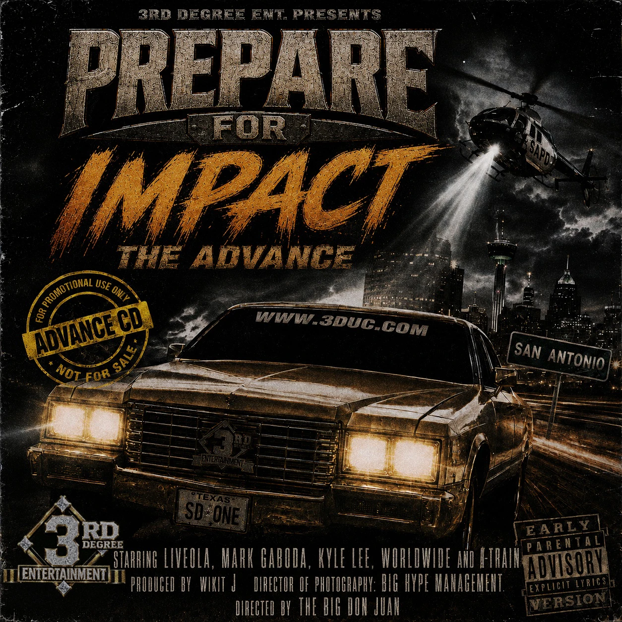3rd Degree - Prepare For Impact (Unreleased Advance) cover