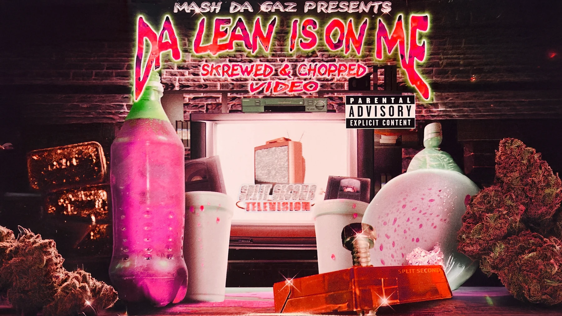 SplitSecondTv - Da Lean Is On Me (2000) cover