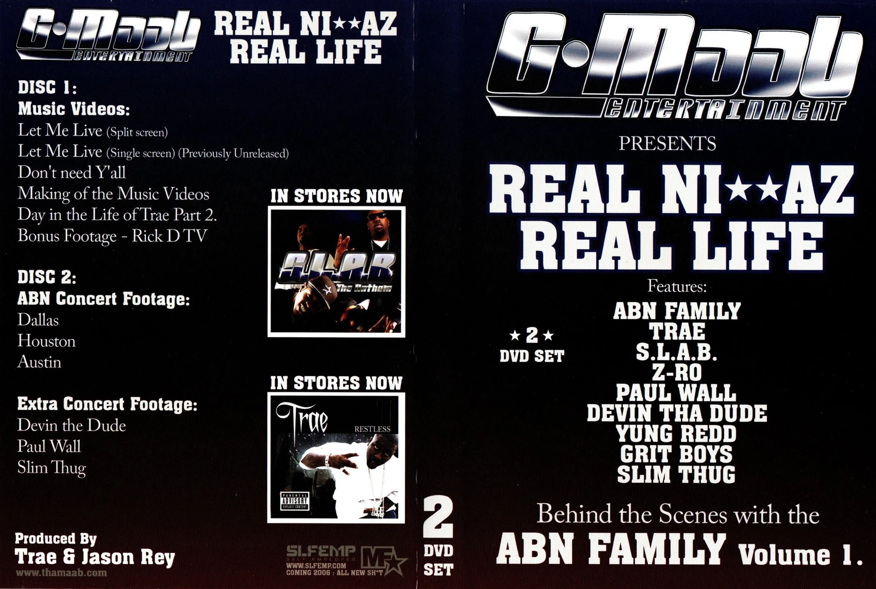 G-Mabb Entertainment - Real Niggaz Real Life cover