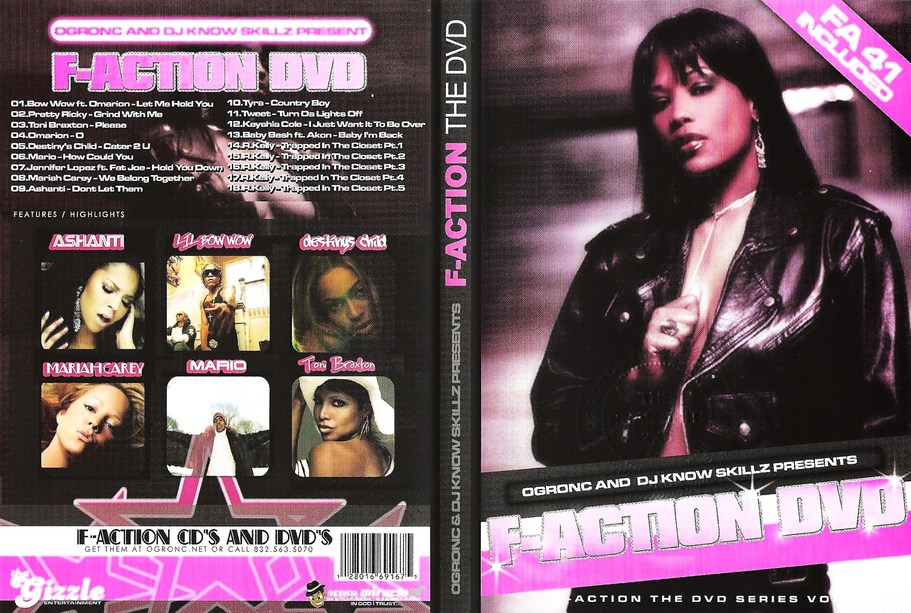 OG Ron C & DJ Know Skillz Present - F-Action (2006) cover