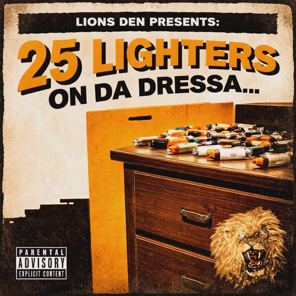Lions Den - 25 Lighters