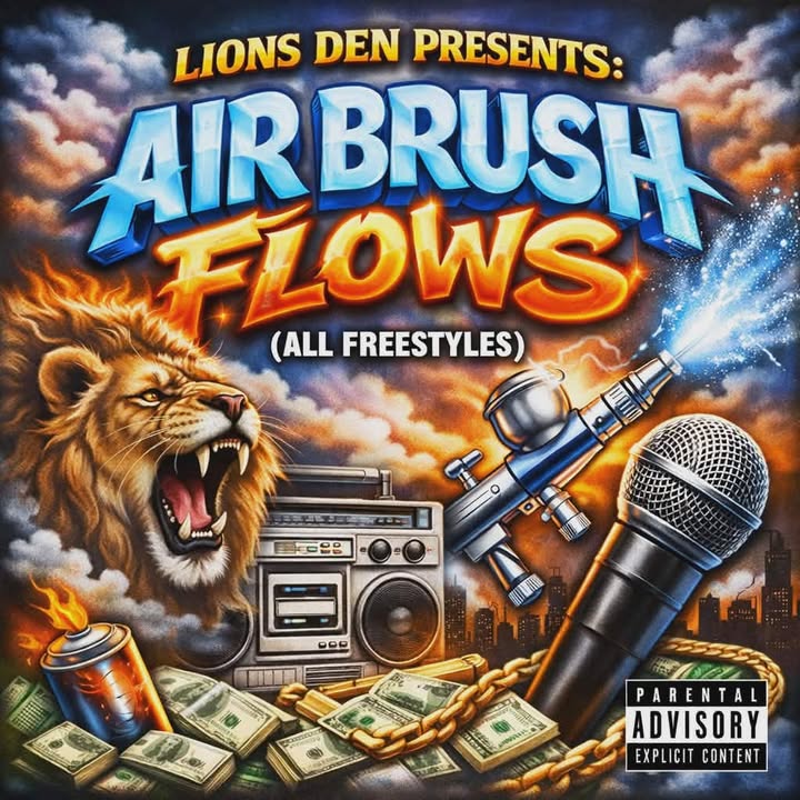 Lions Den - Air Brush Flows