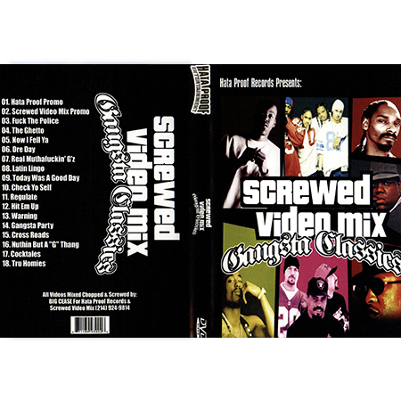 Screwed Video Mix Gangsta Classics
